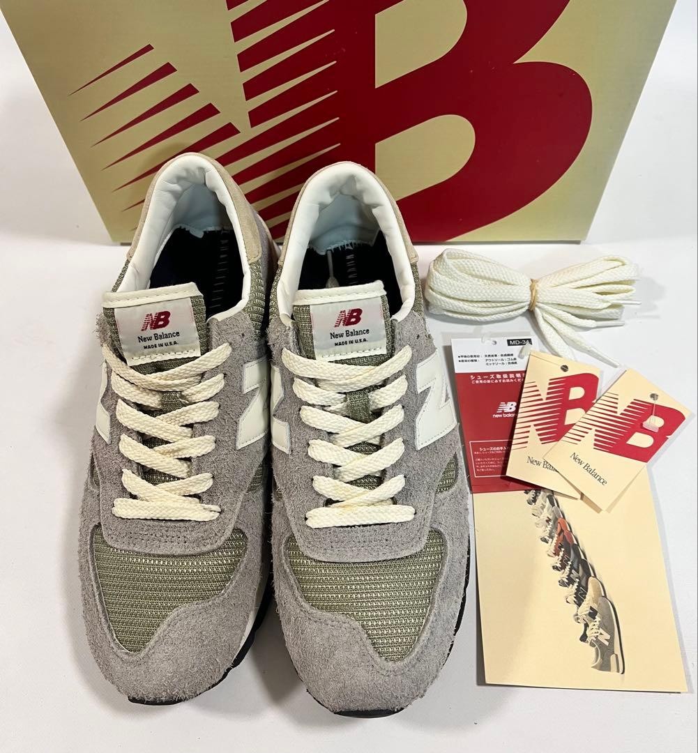 New Balance M990TA1 Gray Men’s Sneakers US8.0 Near Mint with Box