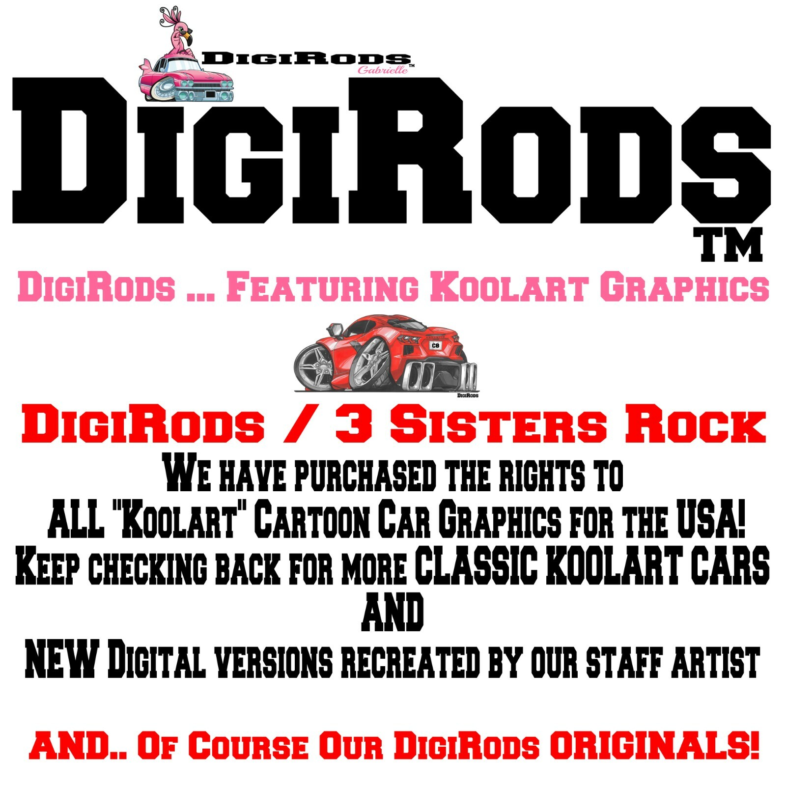 DigiRods Toyota RAV4 RAV 4 SUV 4×4 Model Koolart Cartoon Car T Shirt S-5X