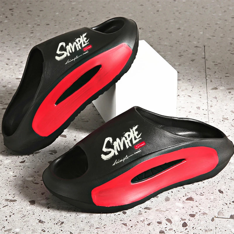 Men Slippers EVA Non Slip Slides Fashion Casual Summer Sandals Shoes Beach Gift