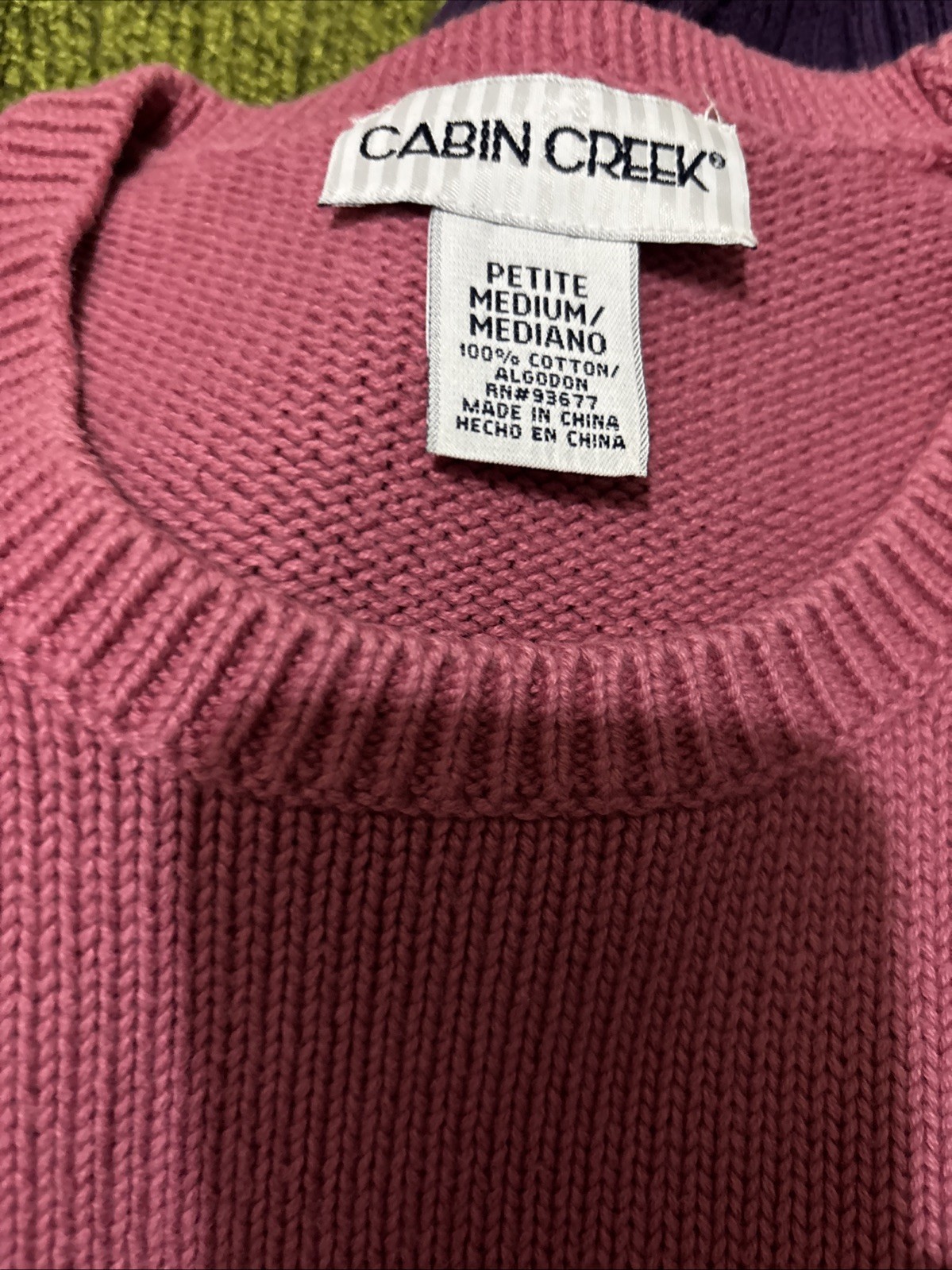 Lot Of 3 Women’s Sweaters Multiple Sizes Multiple Manufacturers