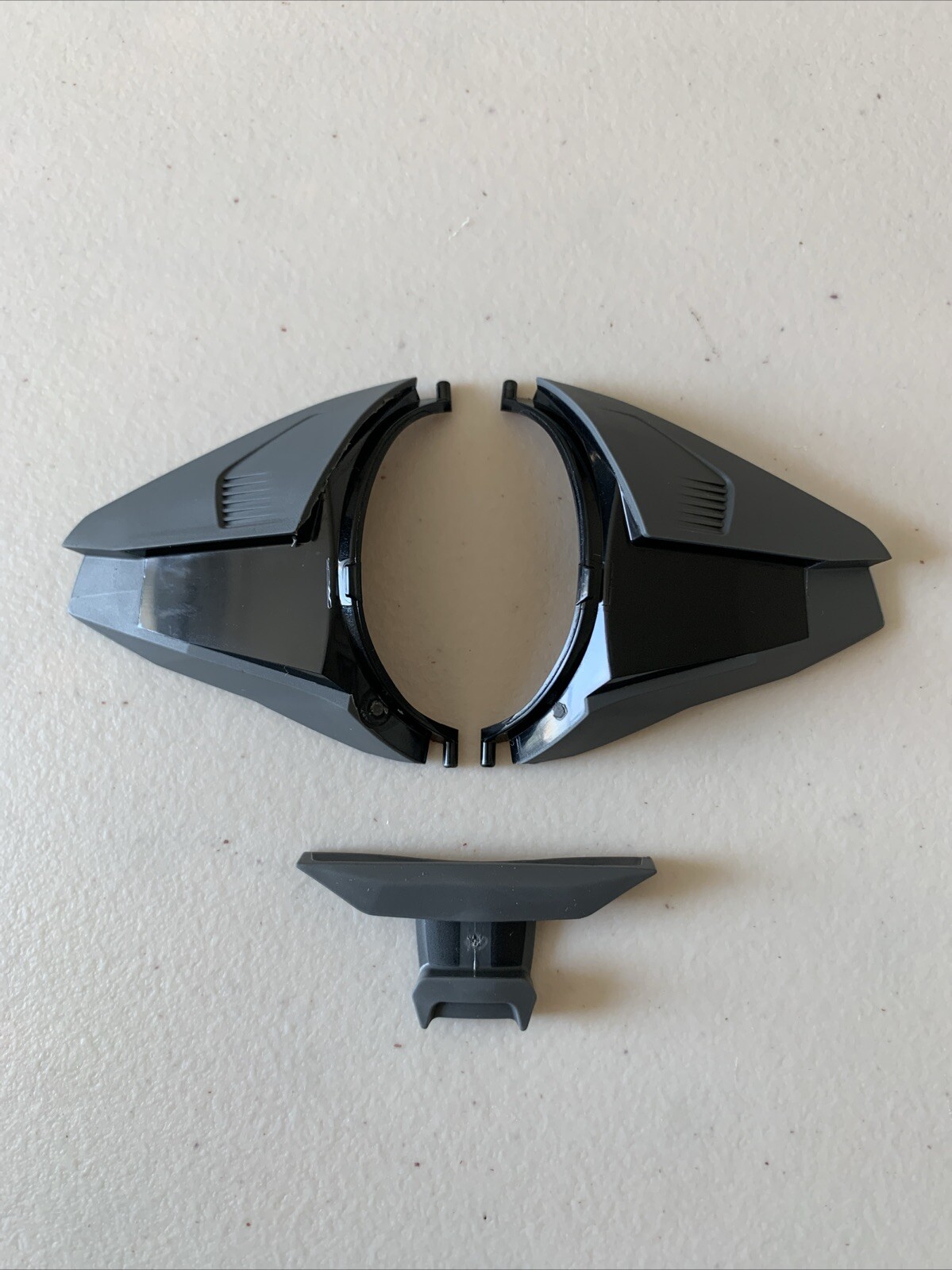 Oakley Clifden OO9440 Gray/Black Replacement Side Shields & Bridge Blocker