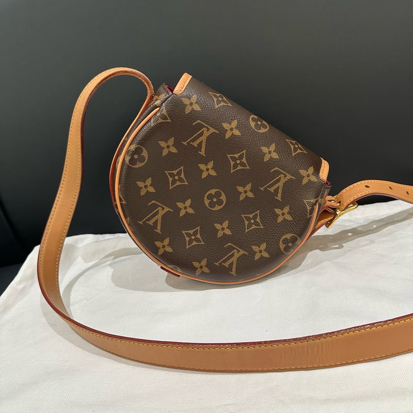 Louis Vuitton Pre-Owned Authentic Saddle Bag Brown Free Tracked Shipping