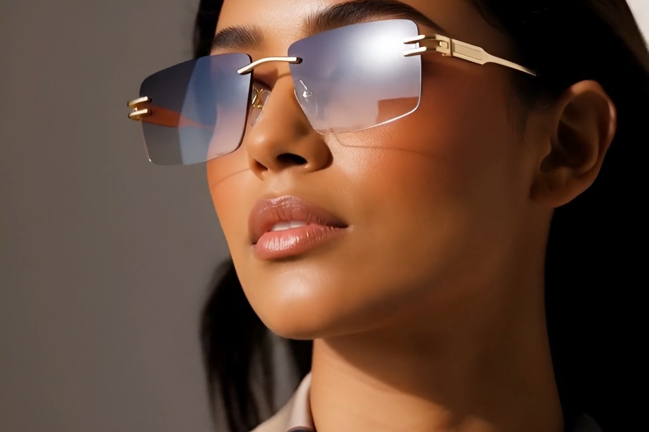 Dark Black Lens UV400 Protection Women Shades Sun Glasses 80’s 90’s Teacher Wear