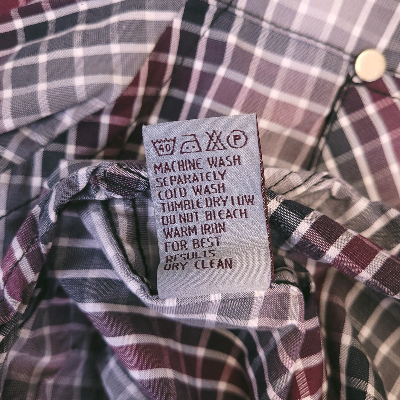 7D 7Diamonds Mens 3XL Button Up Small Window Dual Pocket Cotton