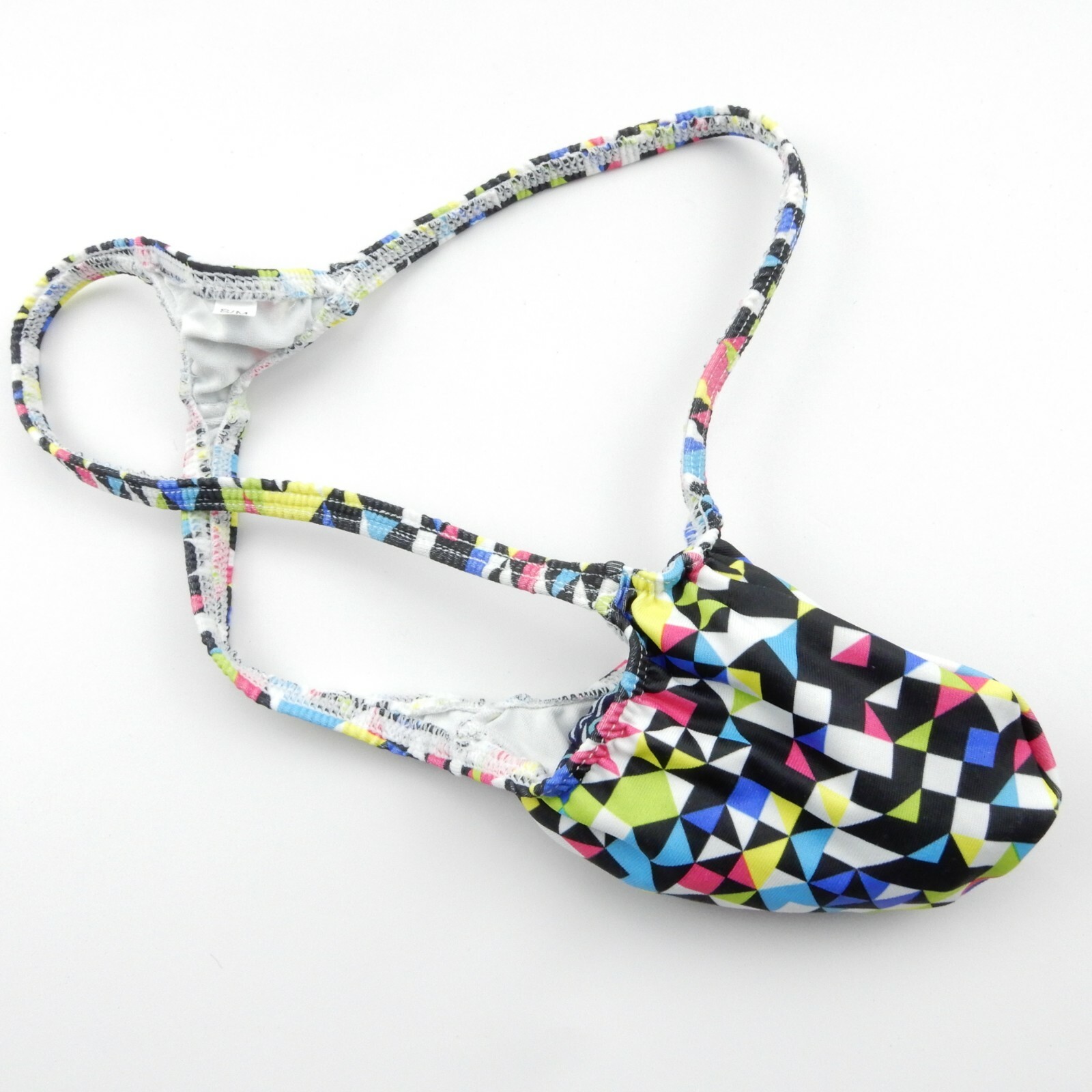 K403 P Mens String Thong Grape Smugglers Contoured Pouch NEW Prints underwear