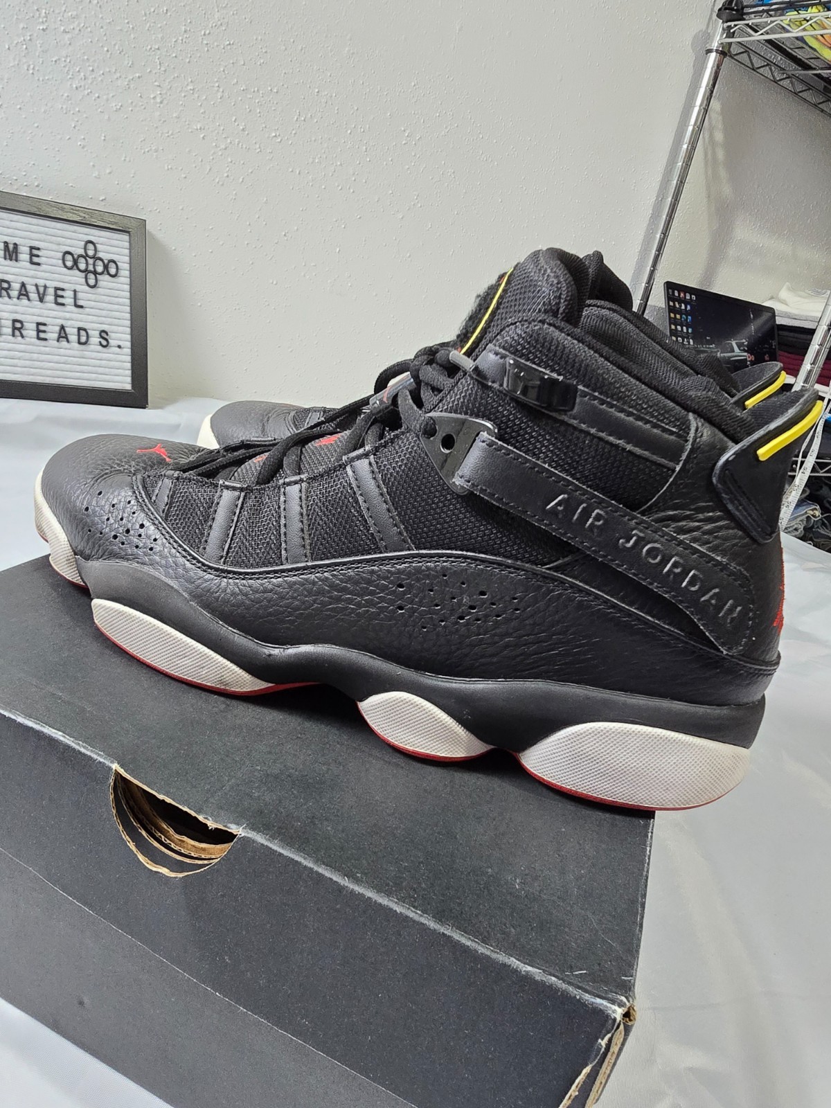 Size 10.5 – Air Jordan 6 Rings Playoffs
