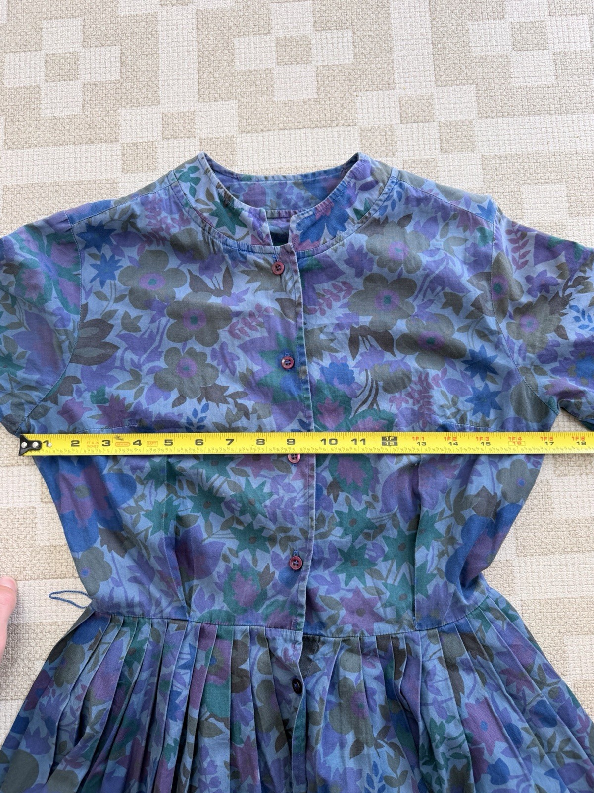Vintage 50s 60s Countrywise Macshore Classics Dress XS Small 9/10 Cottagecore