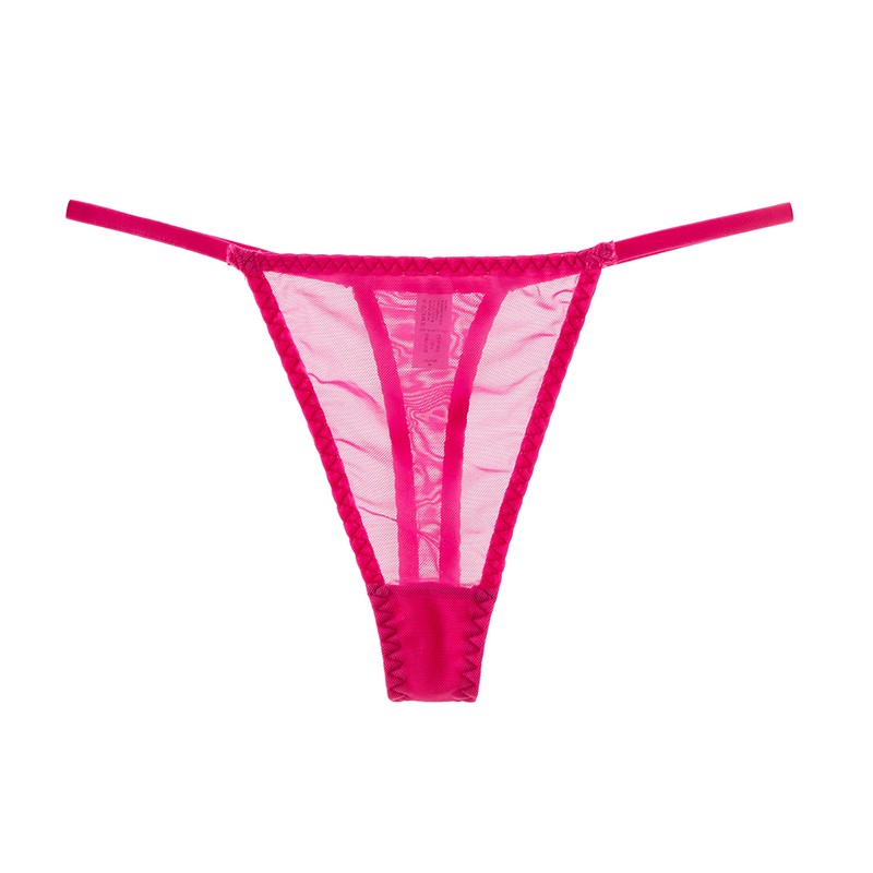 5 Pack Lot Sexy Womens Sheer Through Thongs Panties G string Briefs Underwear