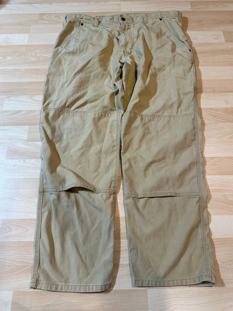 Patagonia All Seasons Hemp Canvas Double Knee Mens Pants Rattan Tan 55780 40×30
