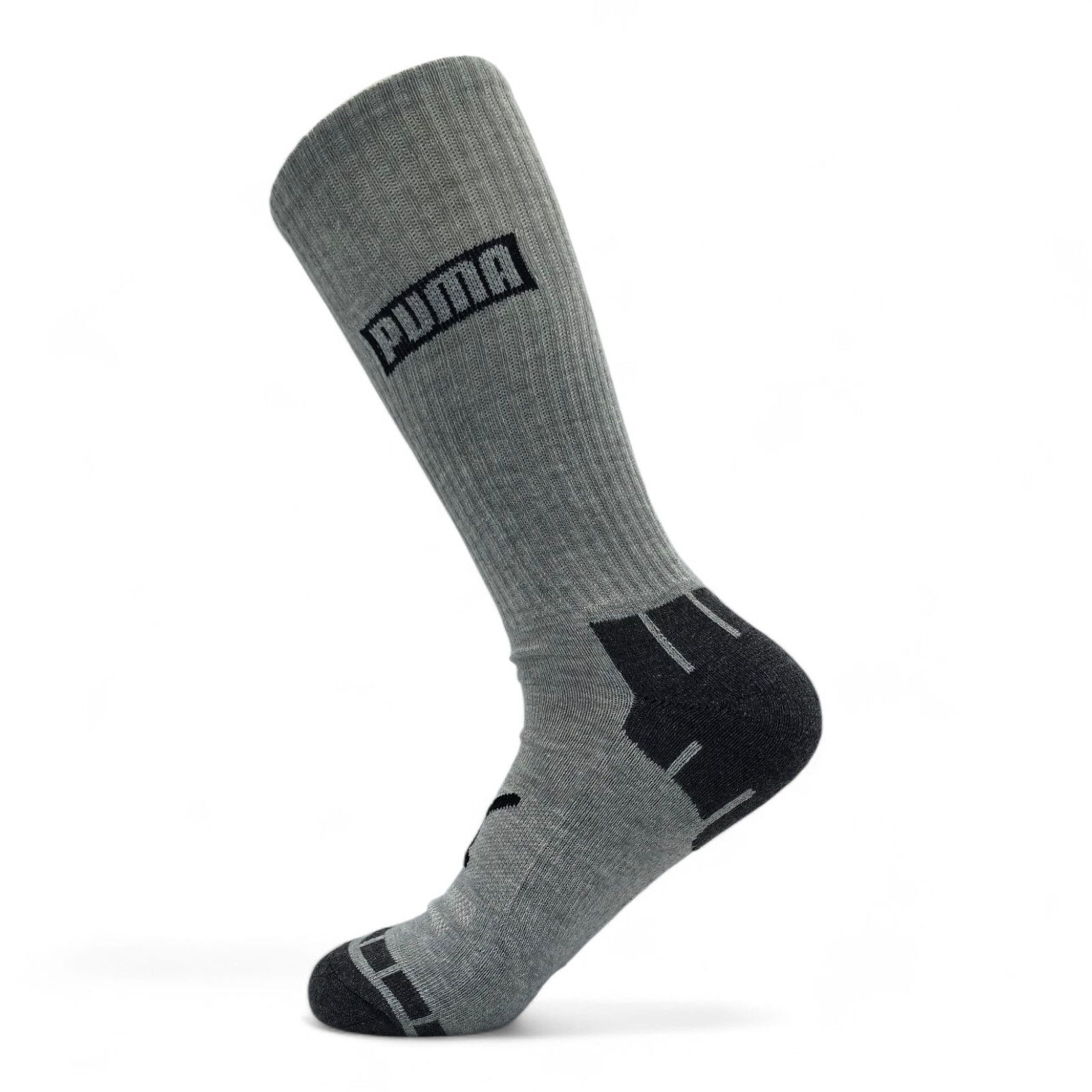 mens puma Crew Socks 6 pairs sport athletics sports cushion, mesh ventilation