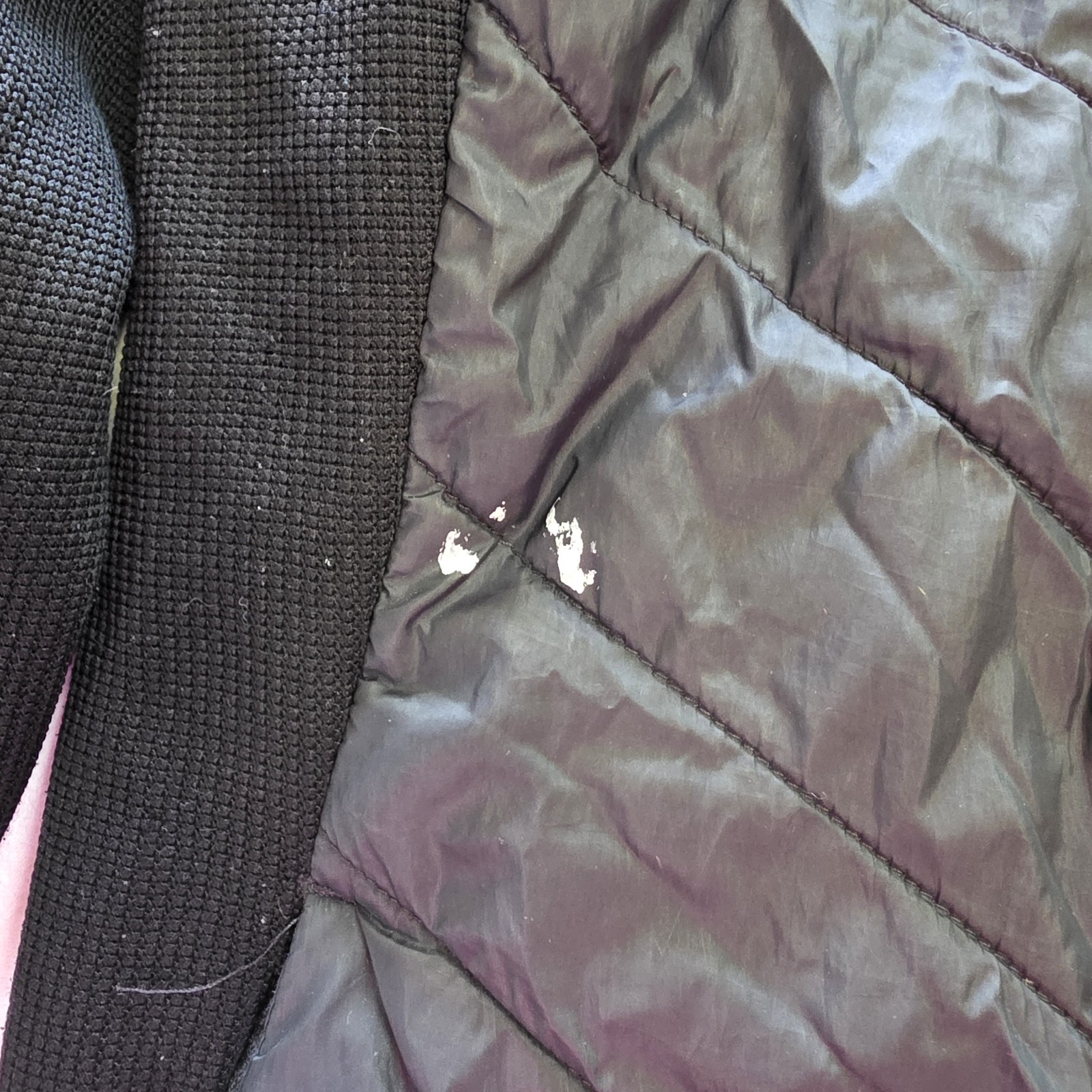 black Spyder women’s puffer jacket