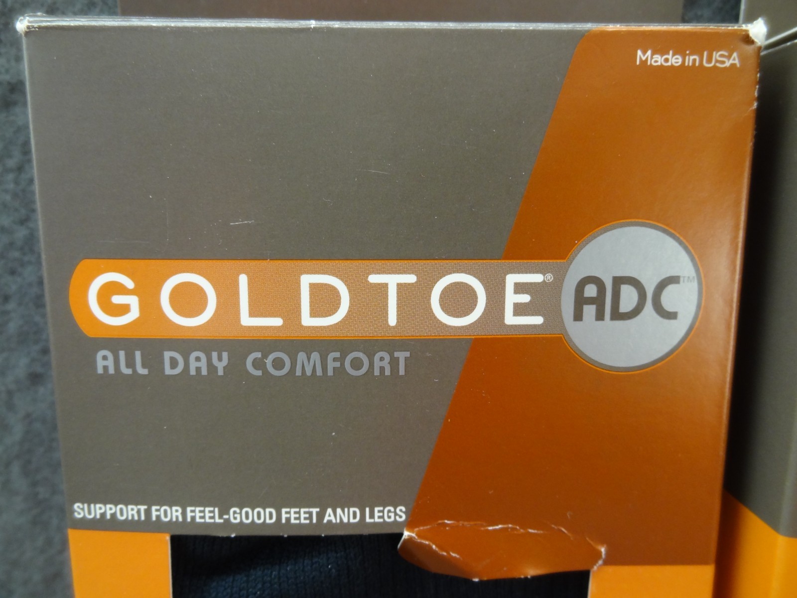 NEW LOT (2) GoldToe ADC L Firm Compression Over The Calf Support Socks All Day