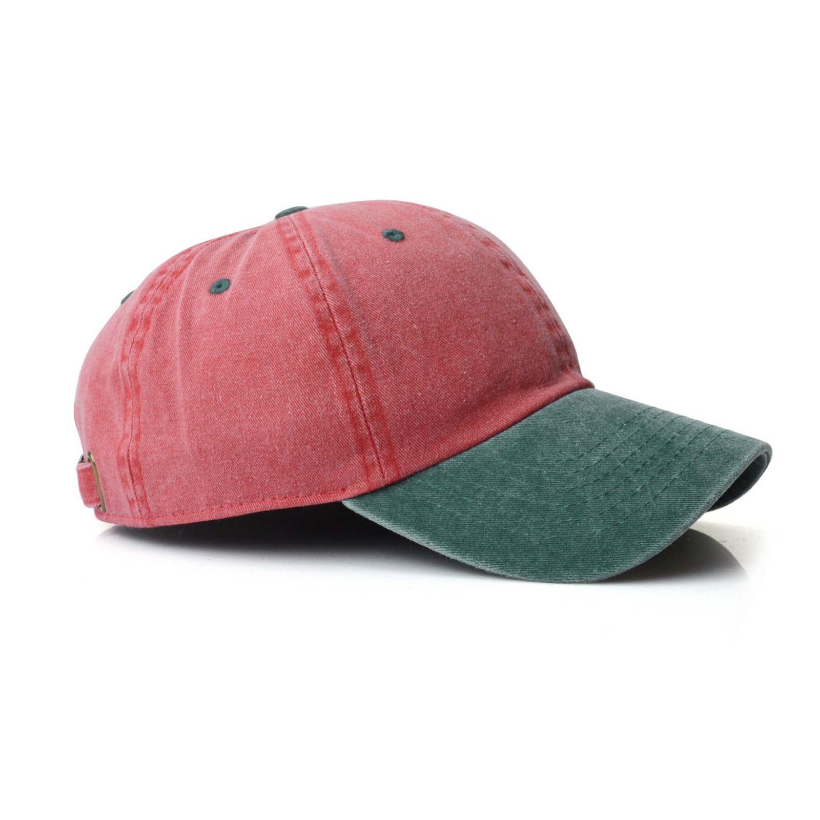 Cotton Baseball Cap Ball Dad Hat Adjustable Plain Solid Washed Men Washed PC