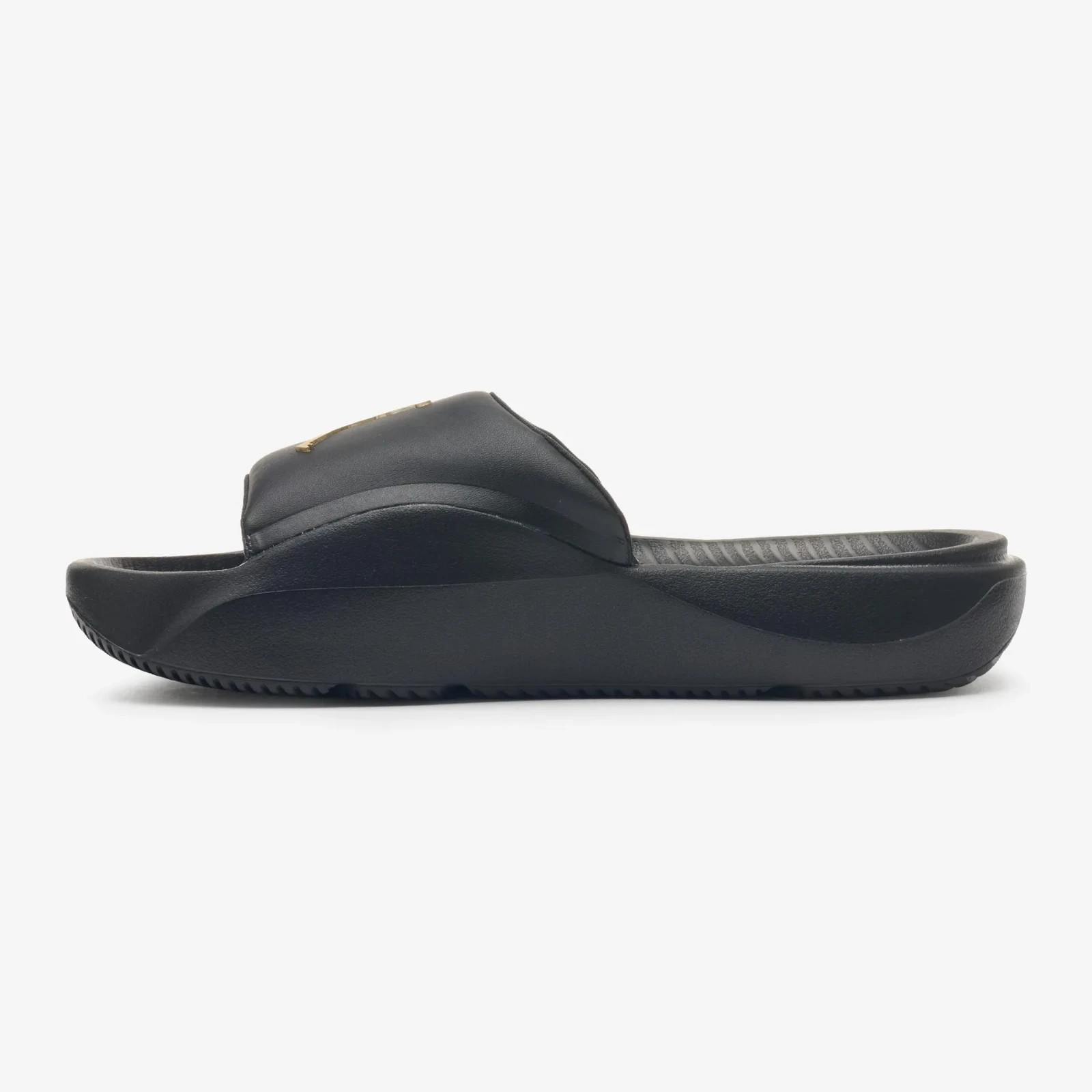 *NEW* Men Jordan Franchise Slides Sandals BLACK / METALLIC GOLD (HF3263-007)