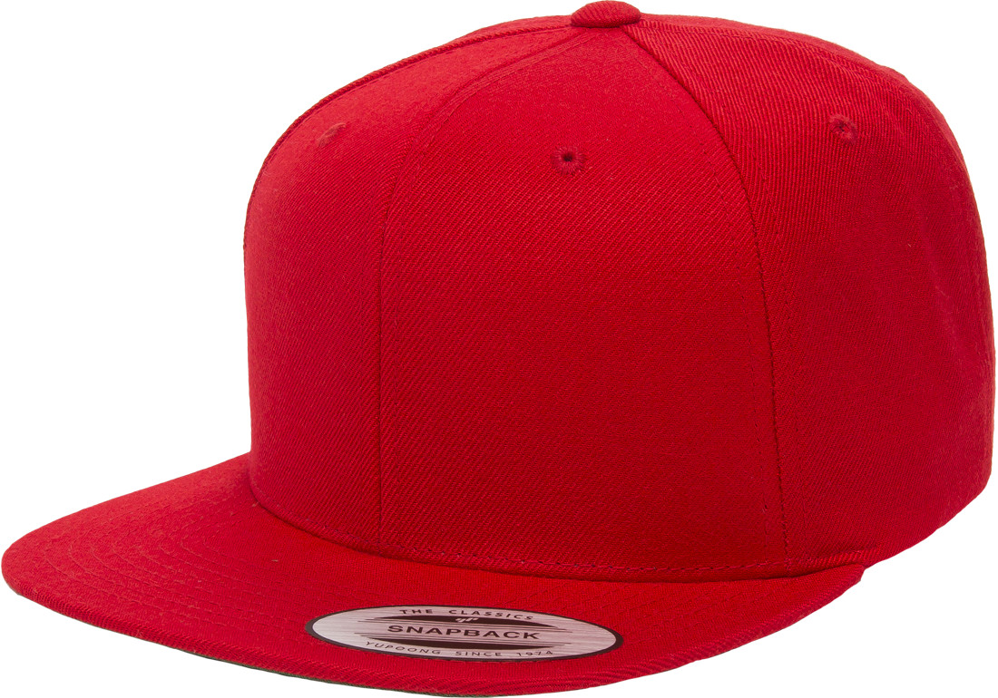 Yupoong Classic Snapback Hat Baseball Cap Plain Blank Snap Back 6089 Adjustable