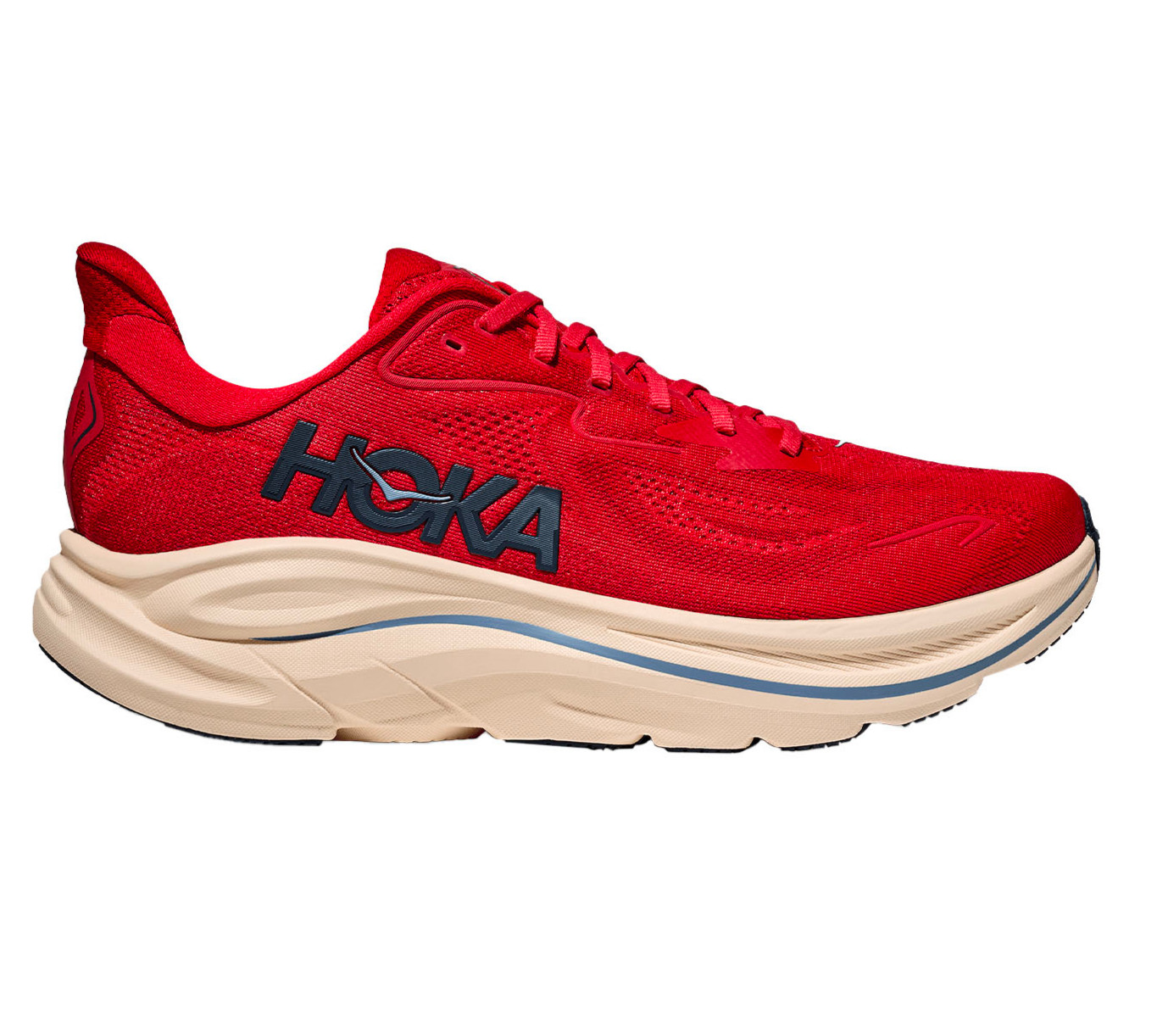 Hoka One One Clifton 10 Vermillion Varsity Navy 1162030-VLLN Men’s Size New
