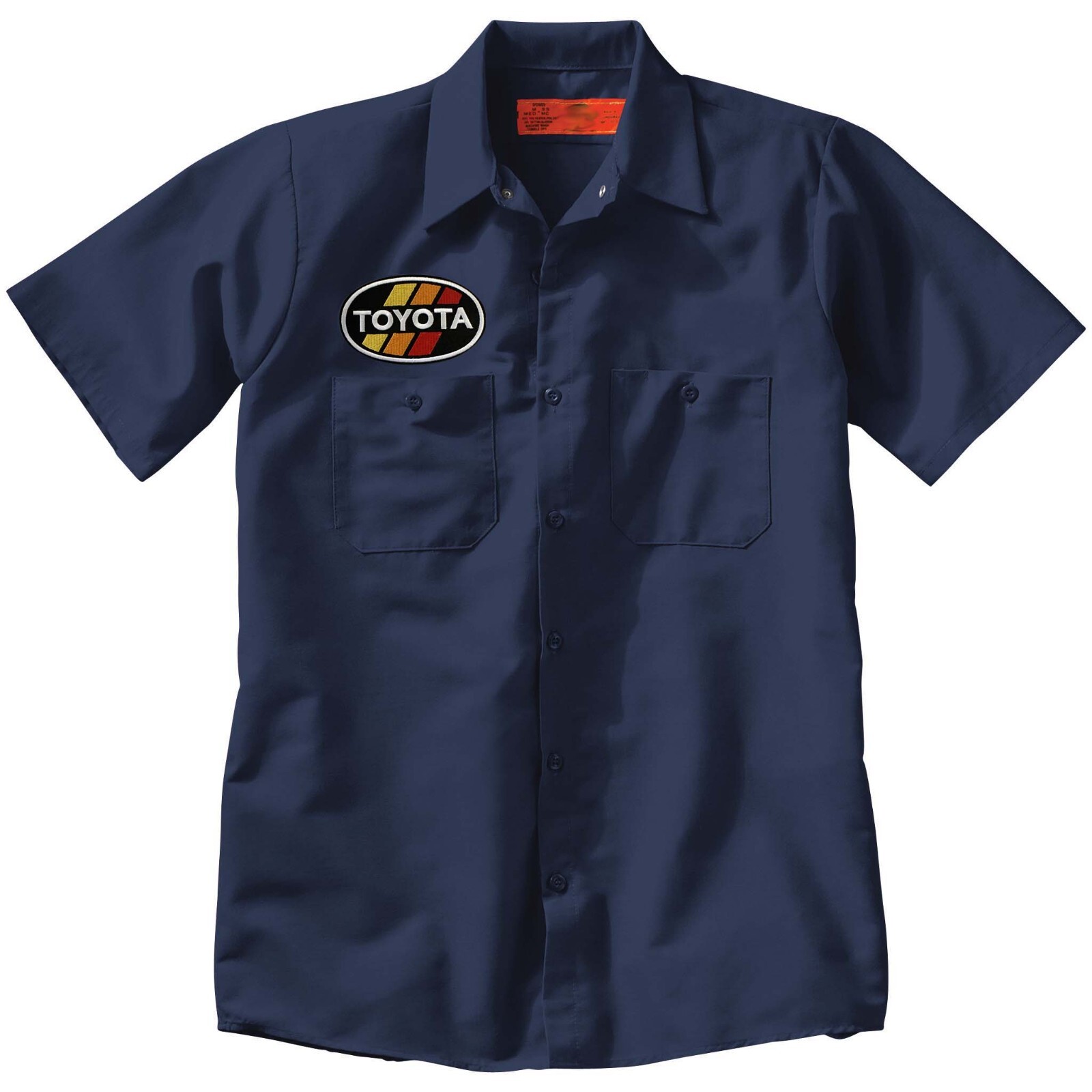 TOYOTA Embroidered PATCH + Mechanic WORK SHIRT Auto + CUSTOM NAME Option