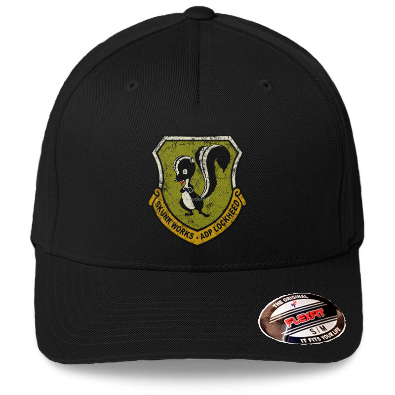 Lockheed Martin Skunk Work Vintage logo Hat Baseball Cap Printed Emblem S/M,L/XL