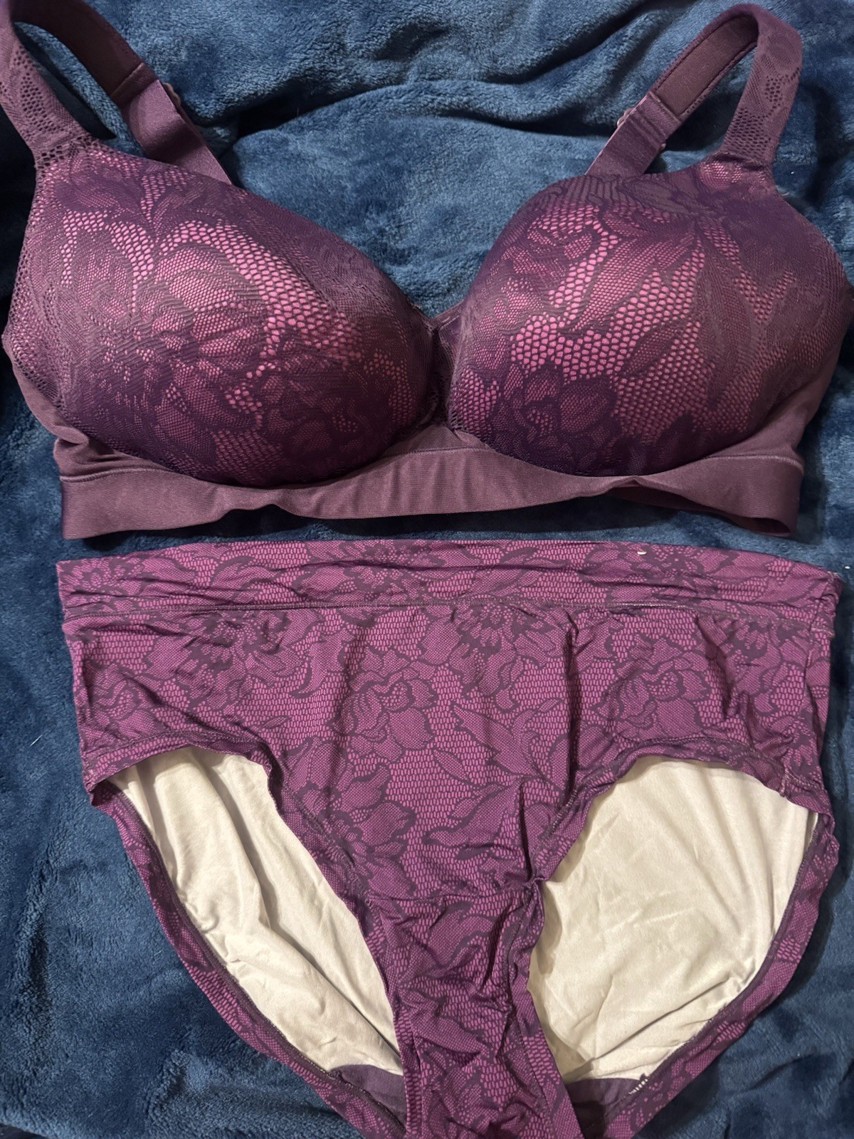 Lane Bryant Cacique Bra & panties set sz 40DD – 14/16