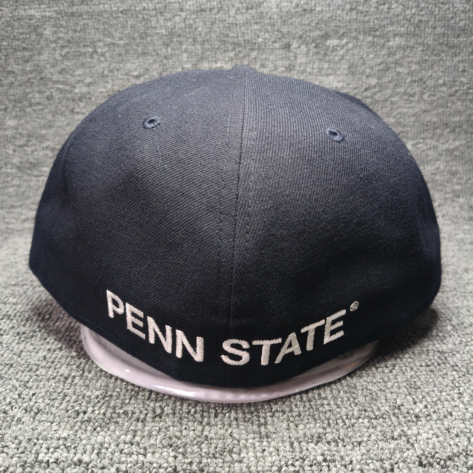 New Era Penn State 59FIFTY Fitted Flat Brim Navy 7 1 4 Hat
