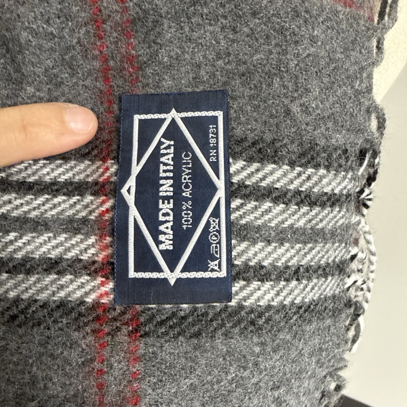 New Soft & Warm Cashmere Feel Scarf, Winter Scarf For Men And Women