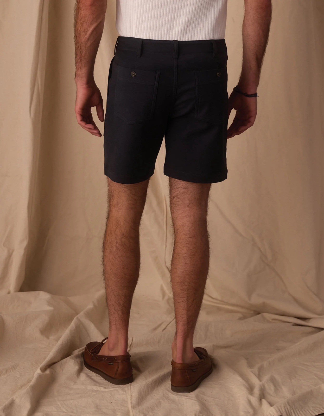 Normal Brand Men’s Comfort Terry Utility Shorts Sz 32 Navy