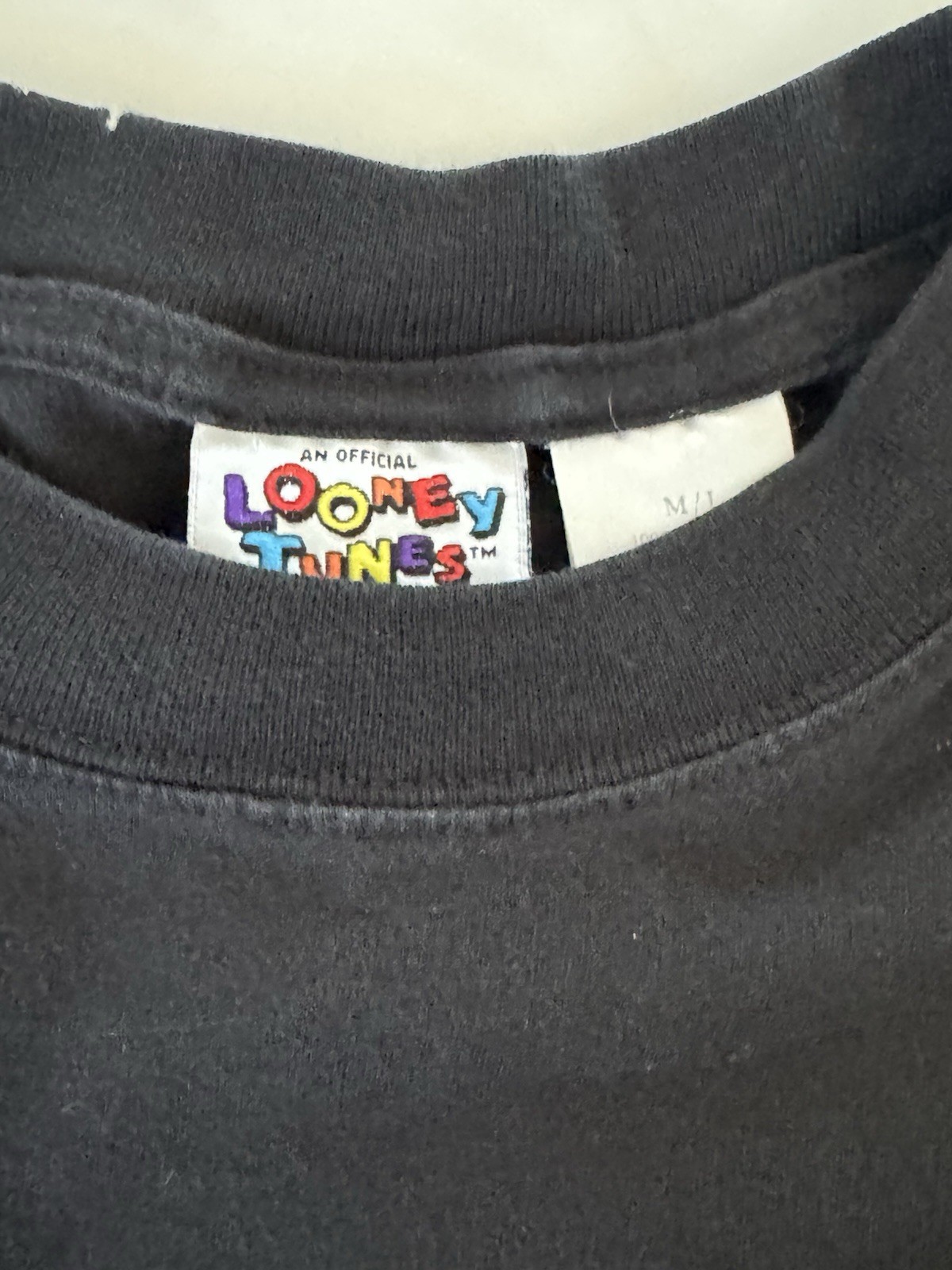 Men’s Vintage Looney Tunes T Shirt Size Medium Large Tasmanian Devil
