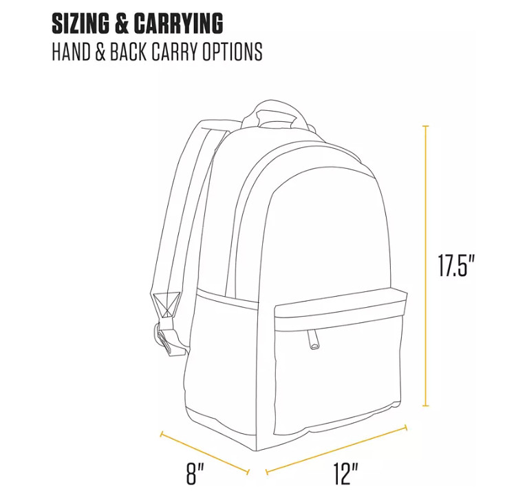 NWT Carhartt 21L Classic Laptop Water Resistant Backpack – Pink Glow
