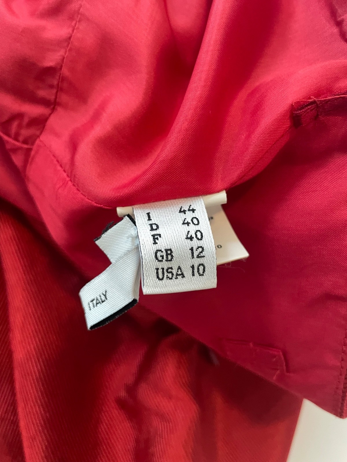 Vintage Moschino Red Bow Strapless Mini Dress, Y2K 90s, Maximalism, Size 10
