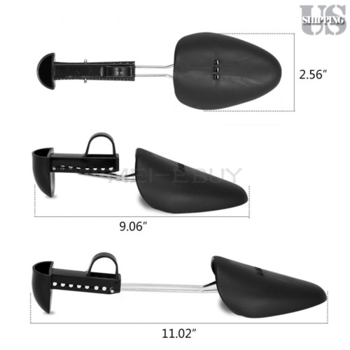 20 Pcs Men Adjustable Form Plastic Shoe Tree Shaper Keeper Boot Shoe Stretcher