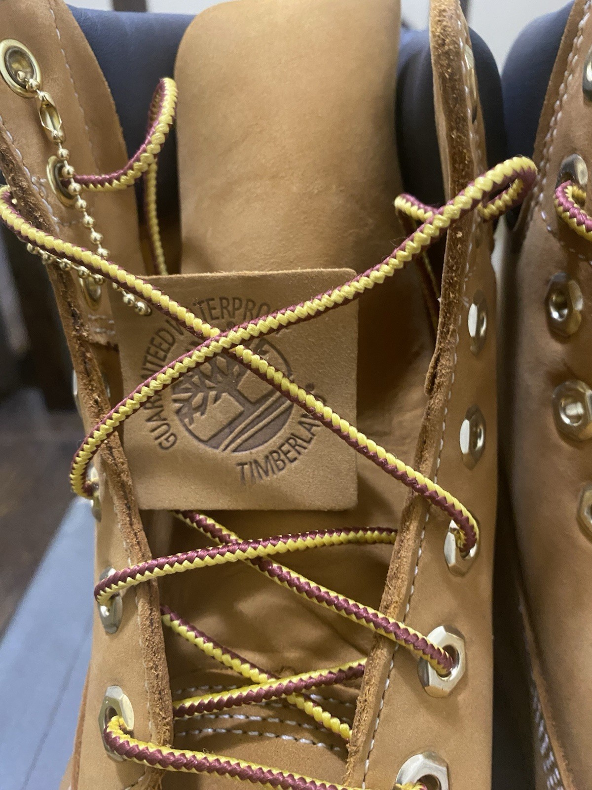 Timberland Mens’s Boots 6 Inch Premium Wheat Nubuck Size 11 New with Box