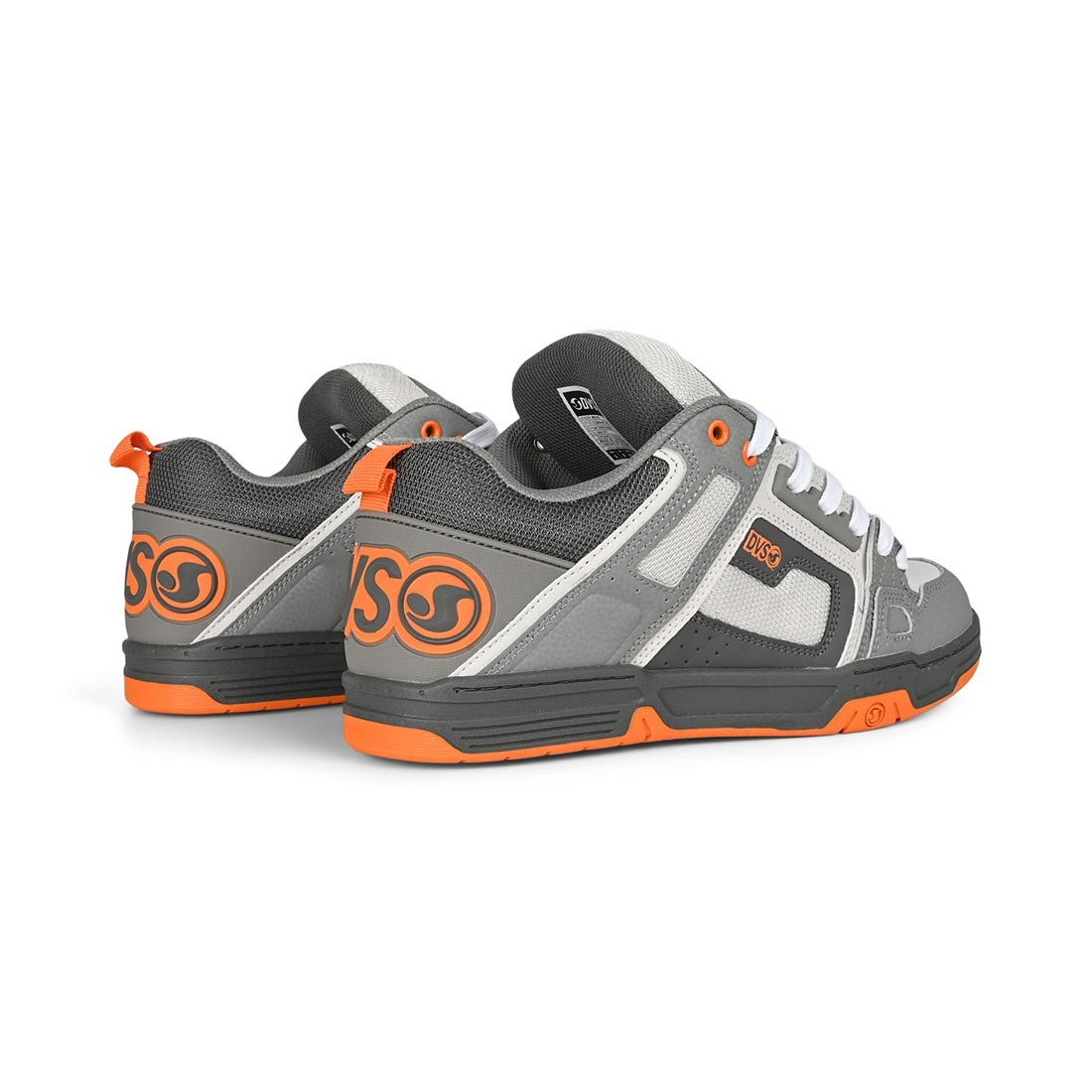 DVS Comanche Skate Shoes – Charcoal/Grey/Orange