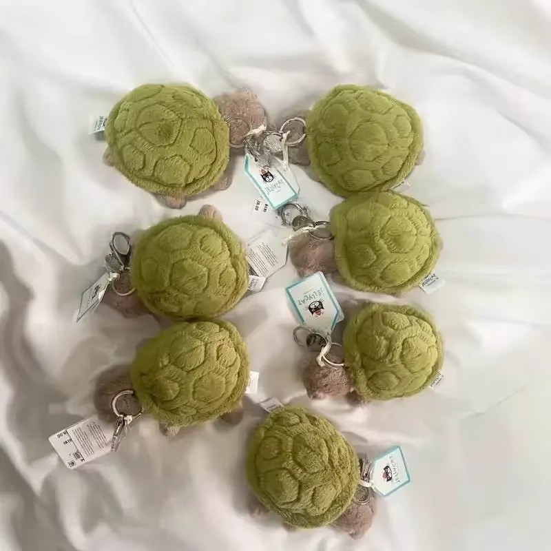 Turtle Bag Pendant Keychain Doll Cute Home Decoration Cat Dog 15cm*