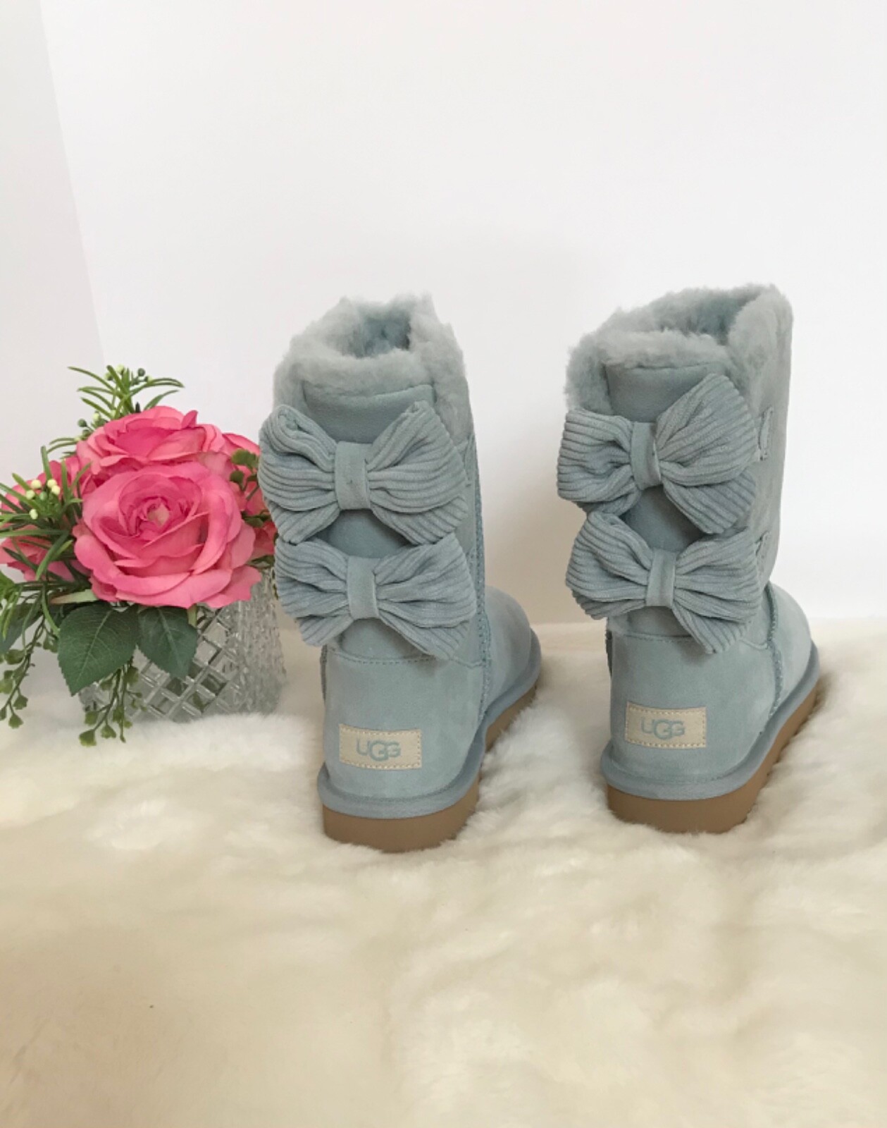 UGG Bailey Corduroy Bow