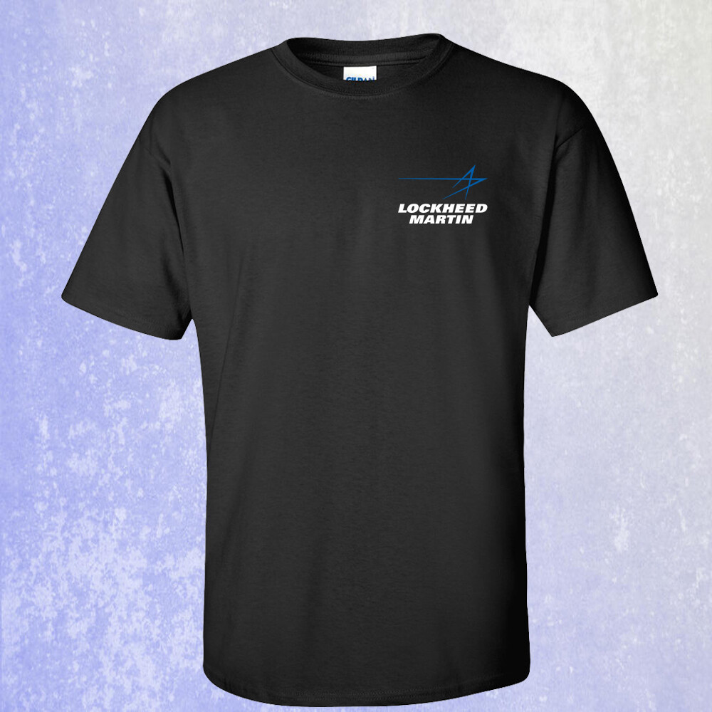Lockheed Martin Skunk Works Men’s Black T-shirt Size S-5XL