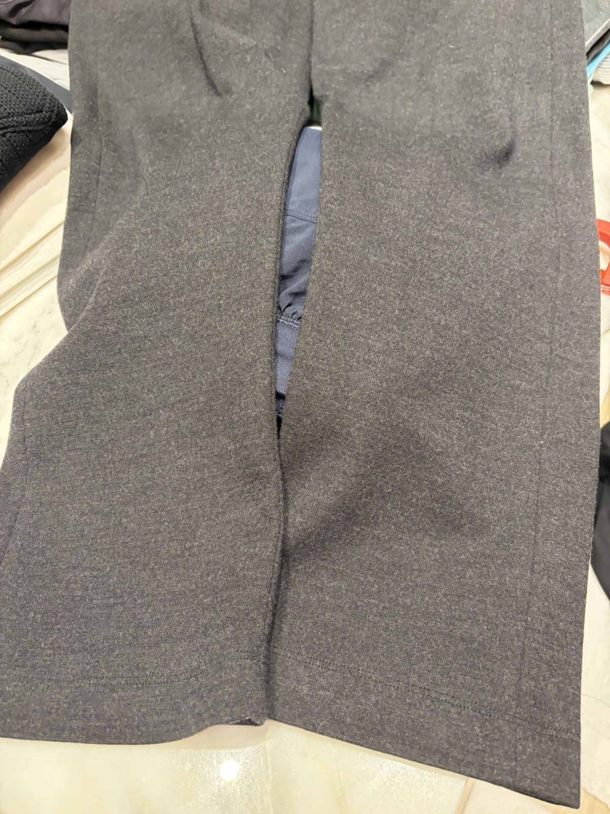 **Zegna Mens Luxury Grey Wool Drawstring Sweatpants. SZ S/48 WOW $1050 Retail