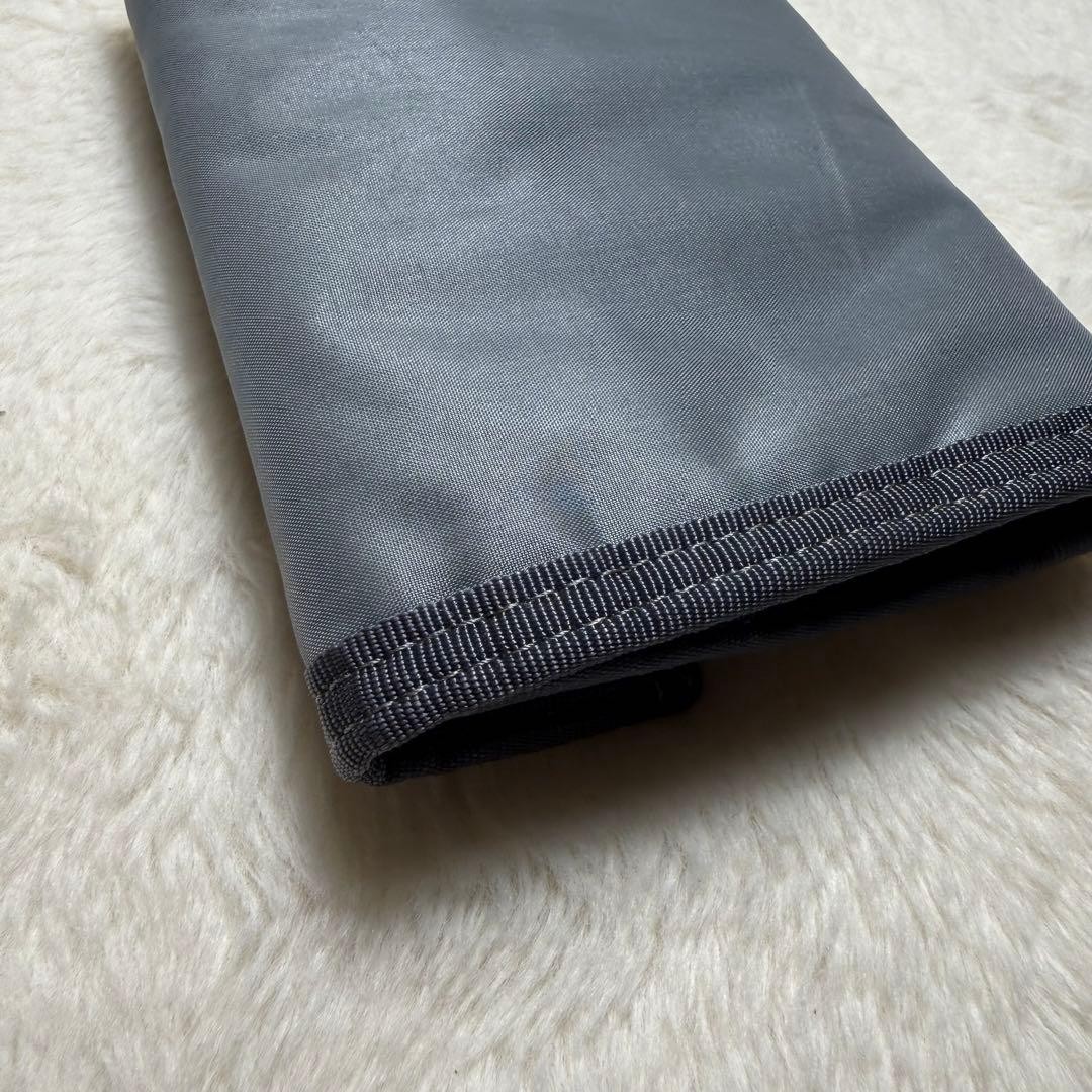 Porter Yoshida Tanker Capsule Wallet Gray Used Compact Card Holder