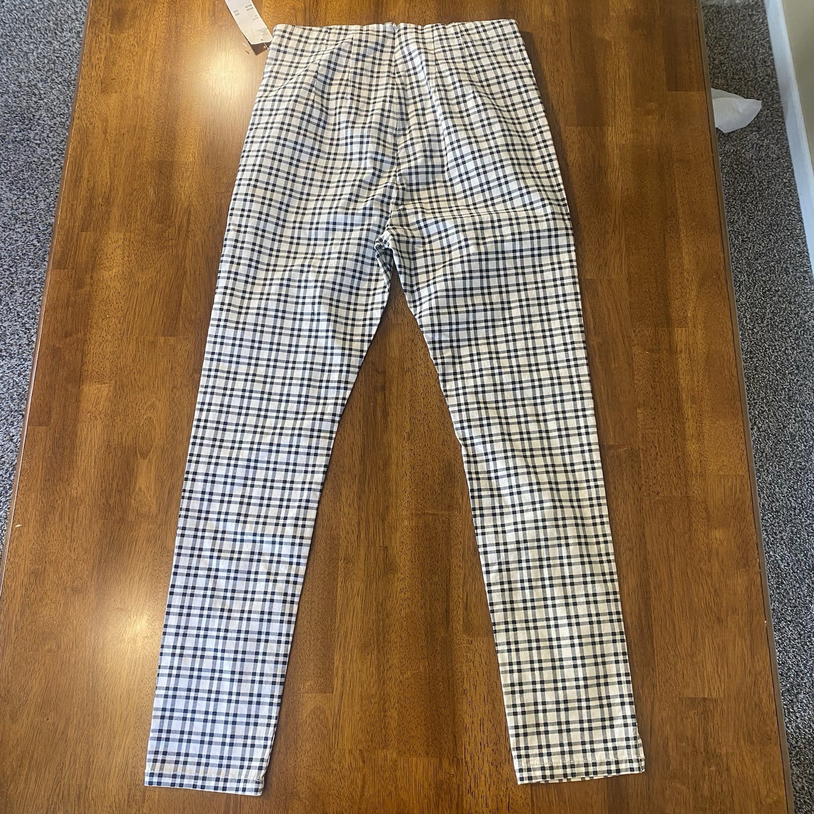 Urban Outfitters Black and White Checkered Chinos NWT Size 8