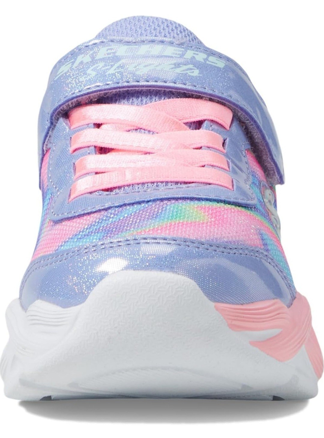 Skechers S Lights-Twisty Glow-Sorbet Swirl Periwinkle Girls Shoes (303716L/PWMT)