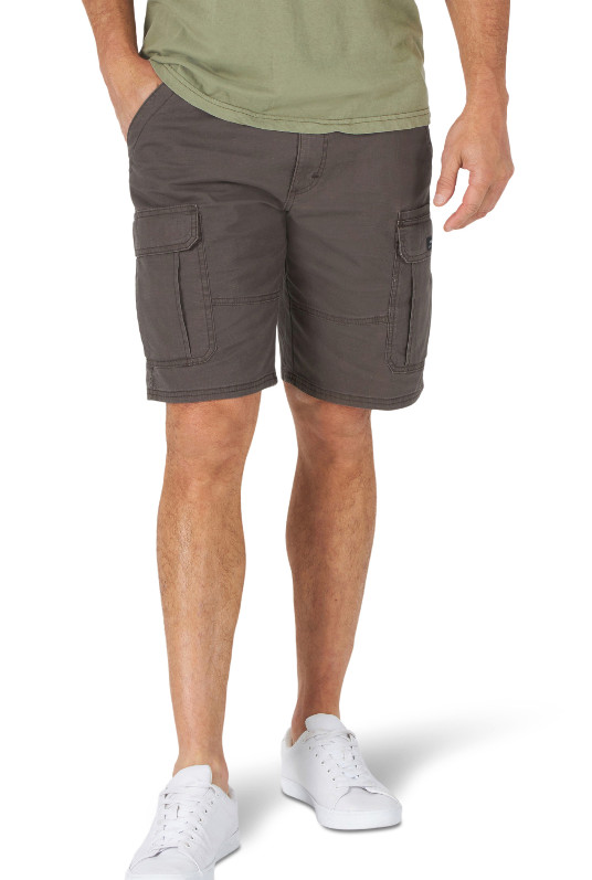 Mens Wrangler 5-Star Cargo Shorts w/ Stretch CAMO Above Knee CHOOSE COLOR & SIZE