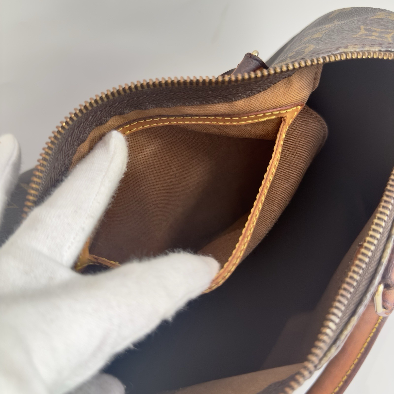 LOUIS VUITTON Speedy 30 M41526 Handbag Boston bag Monogram Brown Women’s Auth