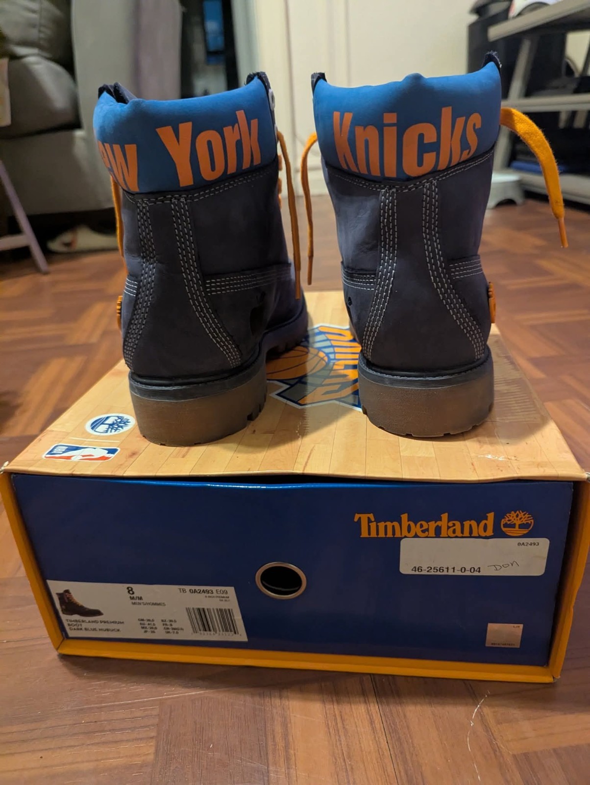 Knicks Timberland Boots