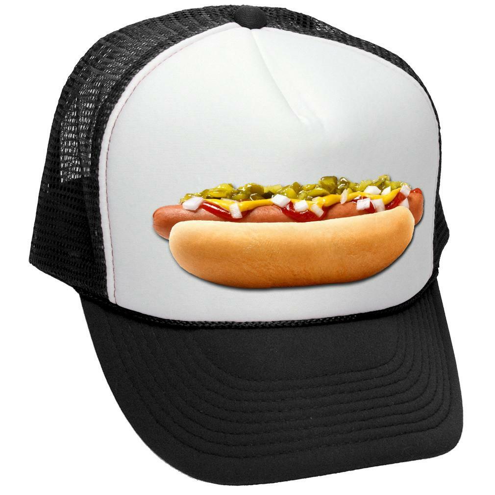 HOT DOG – Unisex Adult Trucker Cap Hat