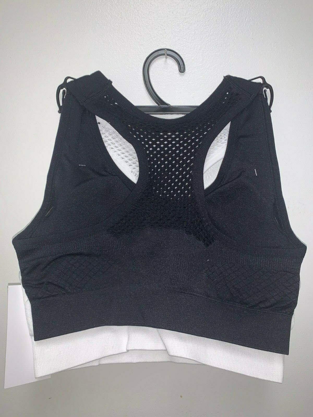 Padded 2 Pack High Impact Seamless Sports Bra Active Wear / Work Out,Gym &Yoga,