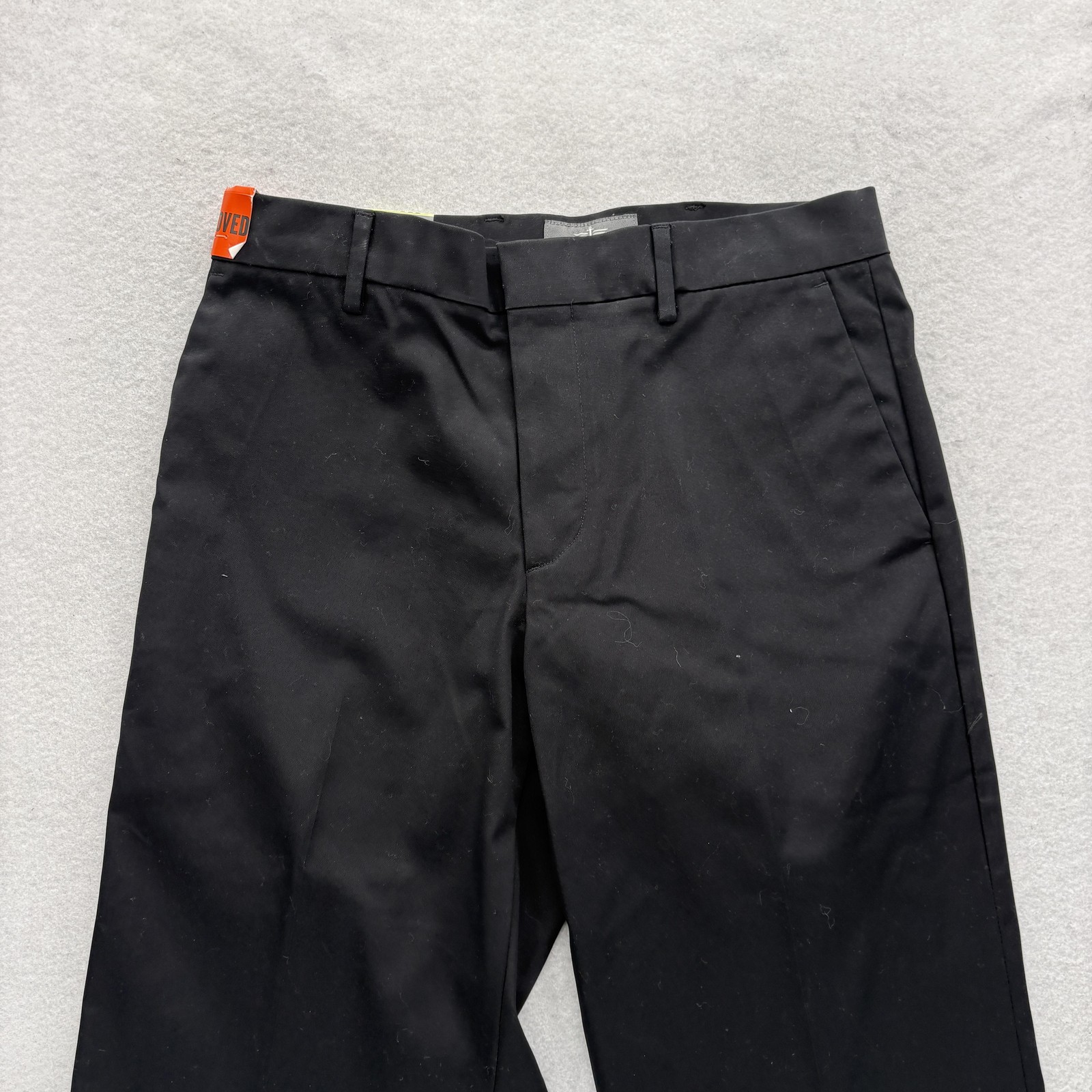 Dockers Iron Free Khaki Pants Mens 30×29 Black Straight Stretch Wrinkle Free NWT