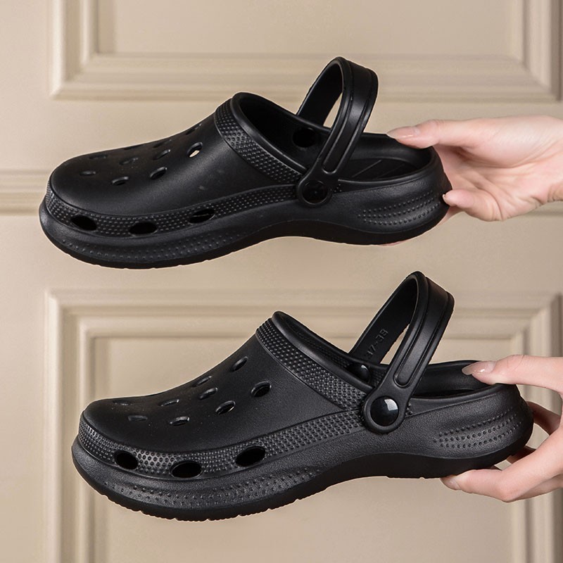 Unisex Clog Sandals Slip On Home Garden Beach Water Shoes Lightweight Comfort
