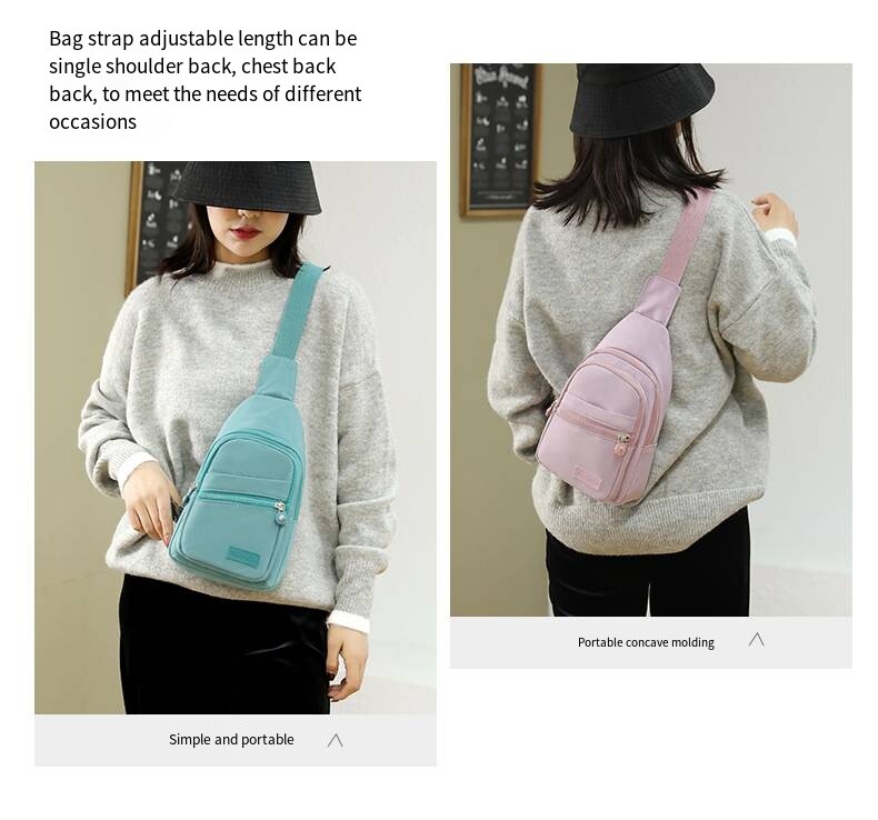 Crossbody Shoulder Bags Chest Sling Bag Fanny Packs Travel Sport Backpack Unisex