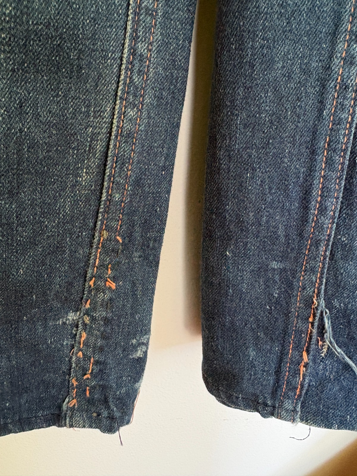 Vintage 1930s 40s Buckle back jeans