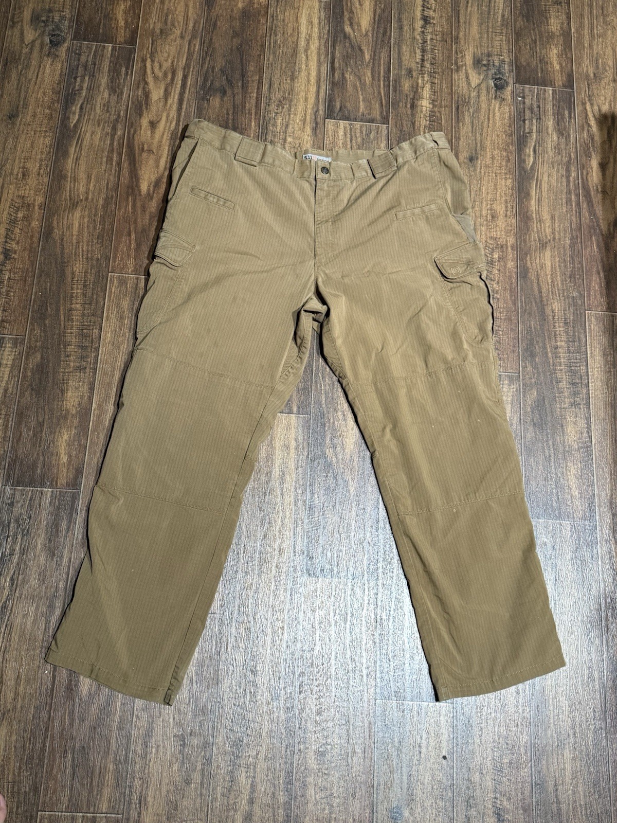 5.11 Tactical Men’s Stryke Pants 44×32 Coyote Tan Ripstop Canvas Cargo