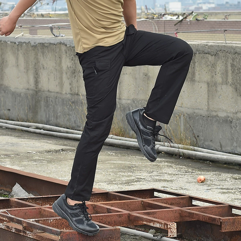 Mens Cargo Pants Tactical Waterproof Work Trousers Outdoor Hiking Combat Pants
